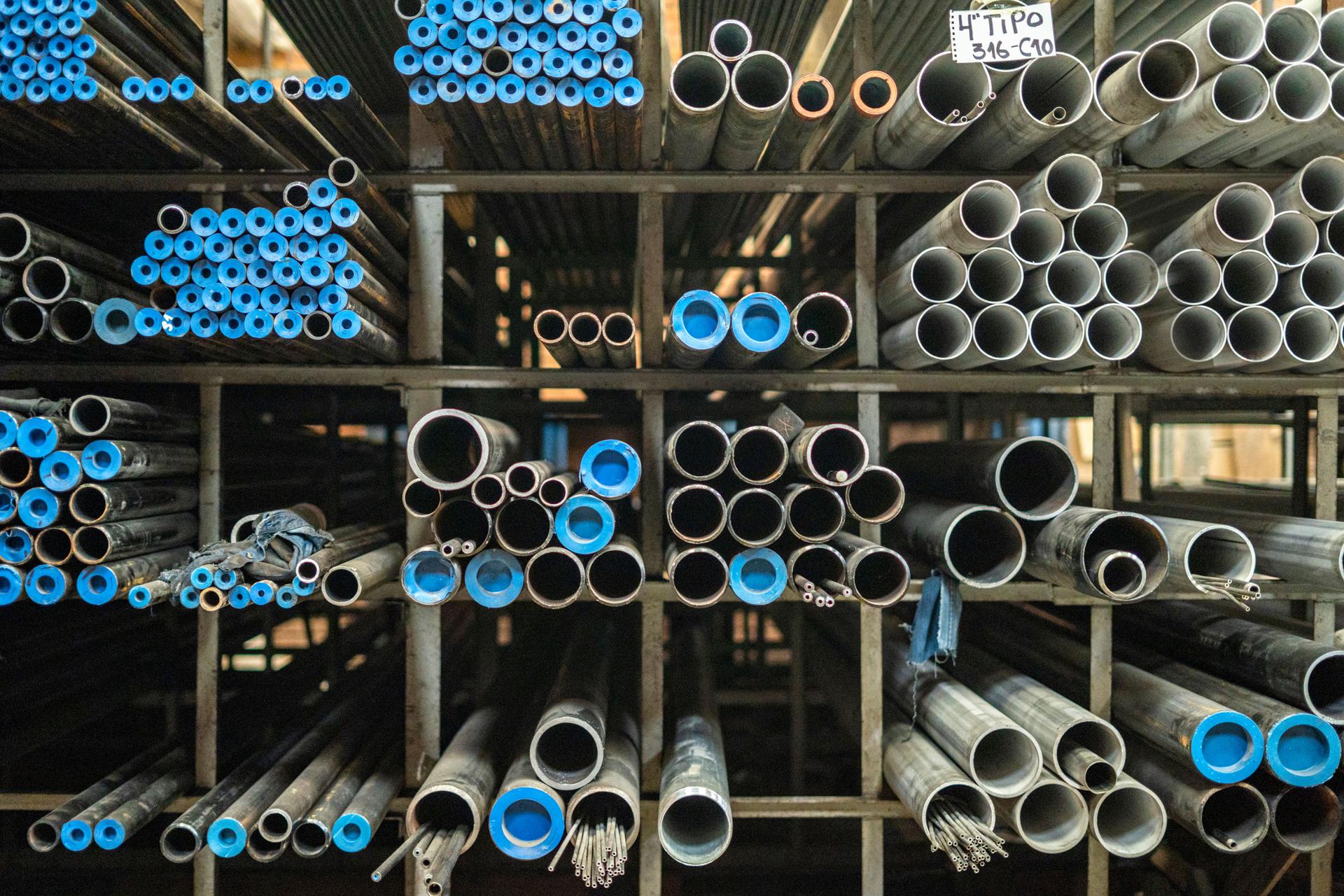 Metal pipes